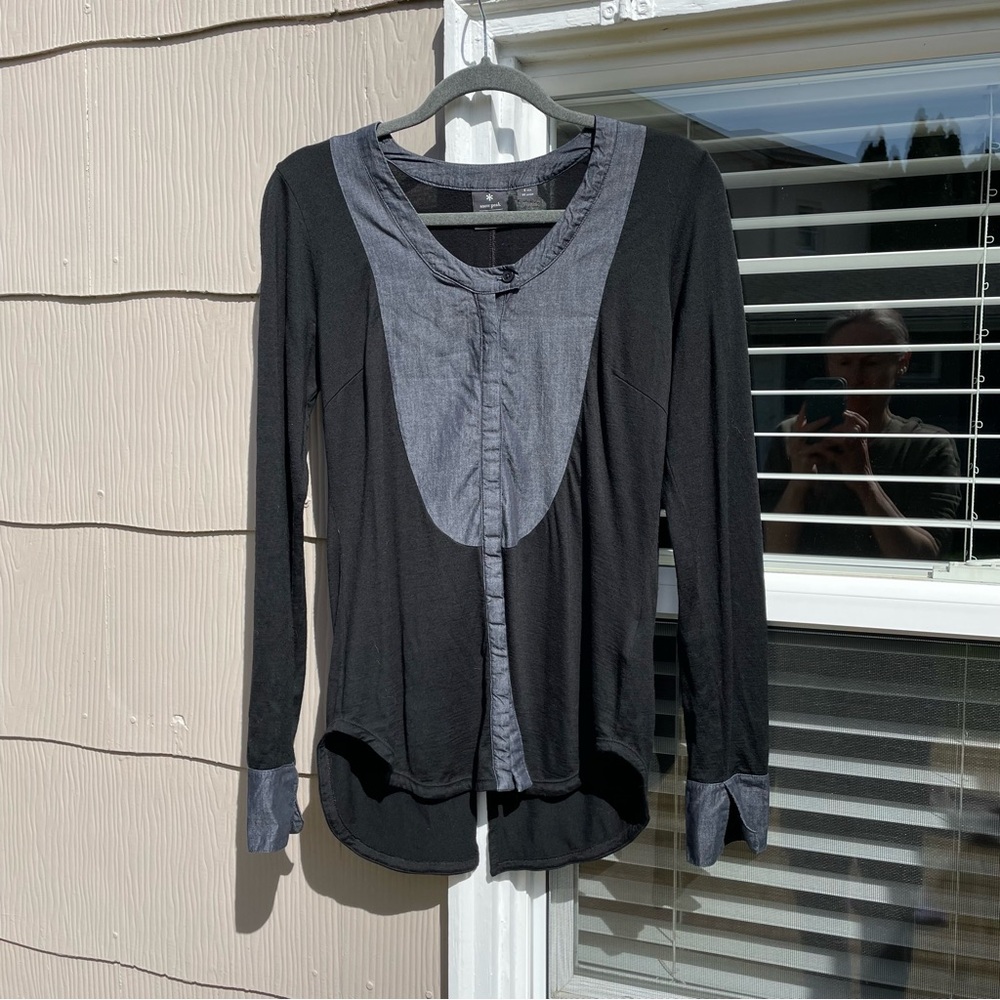 Snow Peak wool and cotton shirt